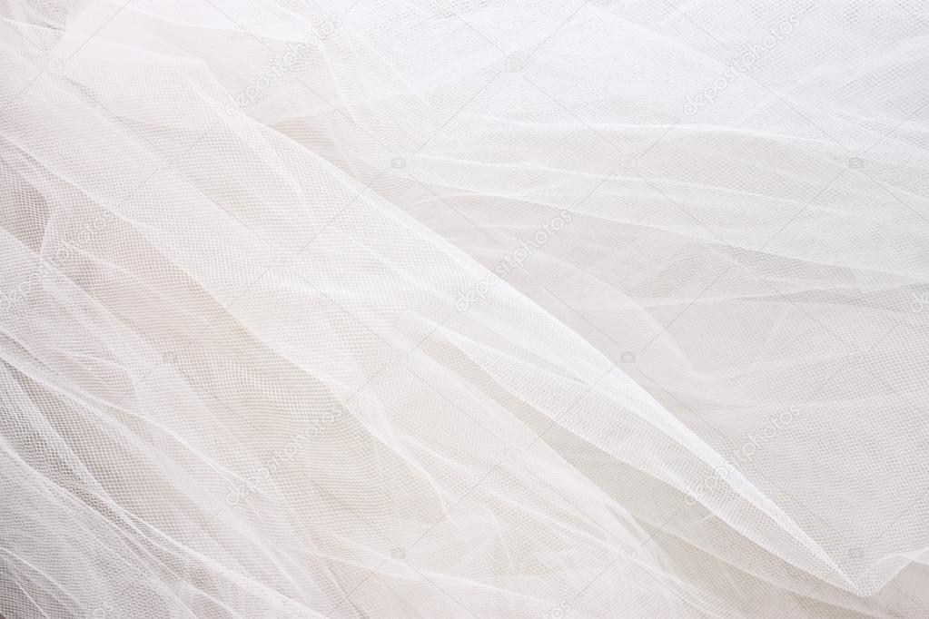 Vintage tulle chiffon texture background. wedding concept