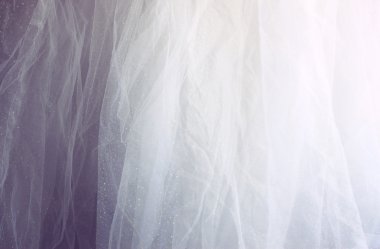Vintage tül şifon dokusu arka planı. düğün kavramı
