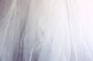 Vintage tül şifon dokusu arka planı. düğün kavramı