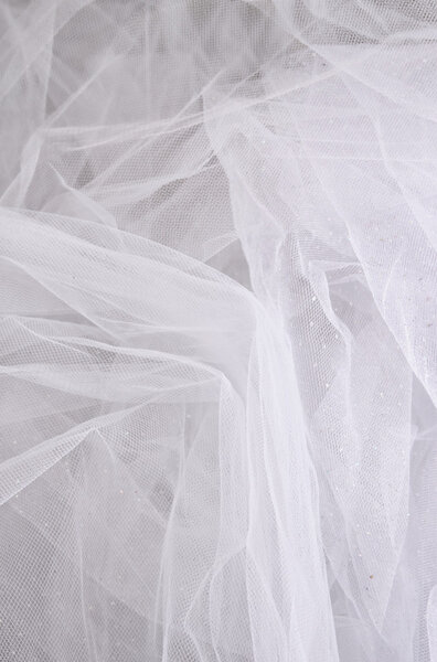 Vintage tulle chiffon texture background. wedding concept