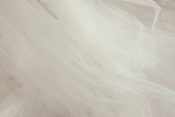 Vintage tule chiffon textura fundo. conceito de casamento — Fotografia de Stock