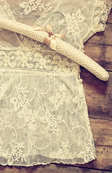 White lace top — Stockfoto
