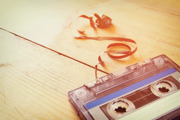 Kaset kaset onwooden tablo