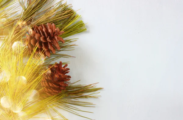 Pine cones decoration — Stock Photo, Image