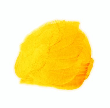 acrylic gold  brush strokes with texture paint stains. isolated ,  hand painted.