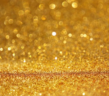 Glitter vintage ışıklar arka plan. Altın, gümüş ve siyah. de-odaklı