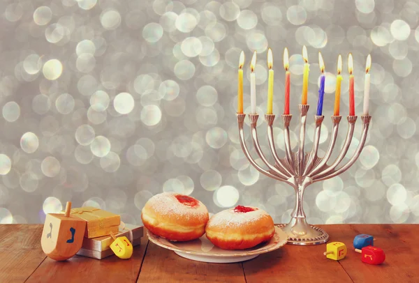 Εβραϊκή γιορτή hanukkah — Φωτογραφία Αρχείου