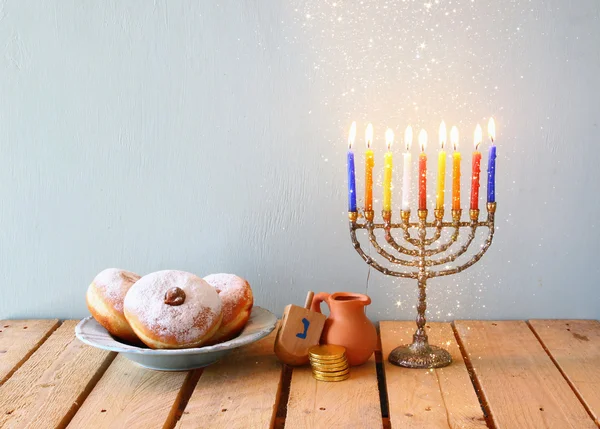 犹太人节日hanukkah — 图库照片