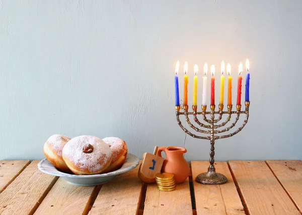 犹太人节日hanukkah — 图库照片