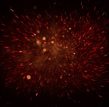 soyut kırmızı ışıklar arka plan.