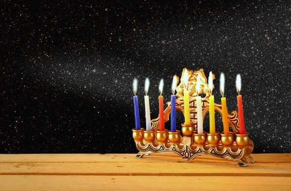 Żydowska świąteczna Chanuka — Zdjęcie stockowe