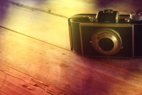 Old vintage camera lens — Stock Photo, Image