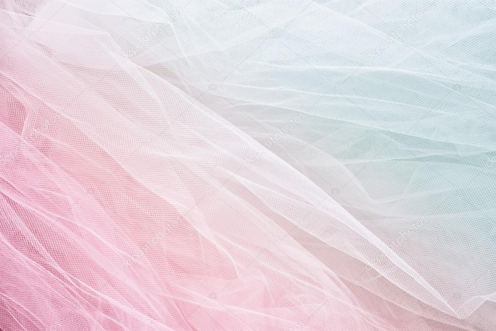Vintage tulle chiffon texture background. wedding concept. vintage filtered and toned image