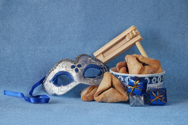 Purim γιορτή έννοια (εβραϊκή Καρναβάλι holiday). επιλεκτική εστίαση — Φωτογραφία Αρχείου
