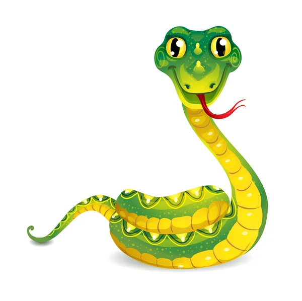 Serpiente. — Vector de stock