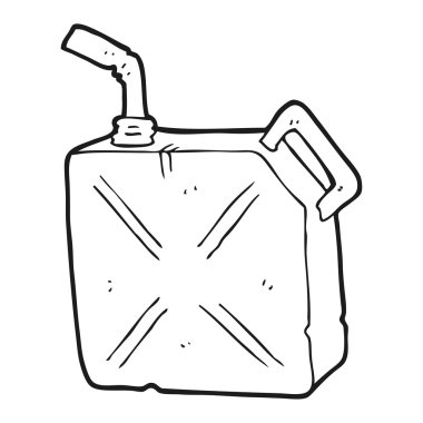 siyah beyaz çizgi film yakıt olabilir