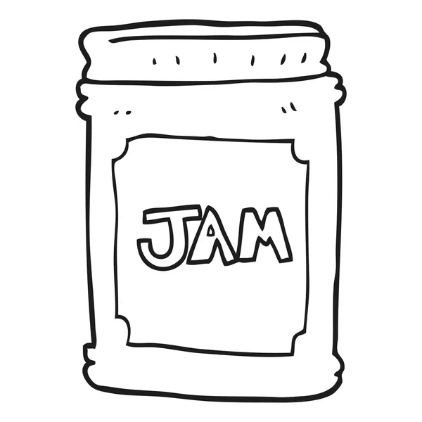 Images jam jar cartoon Cartoon jam jar — Stock Vector