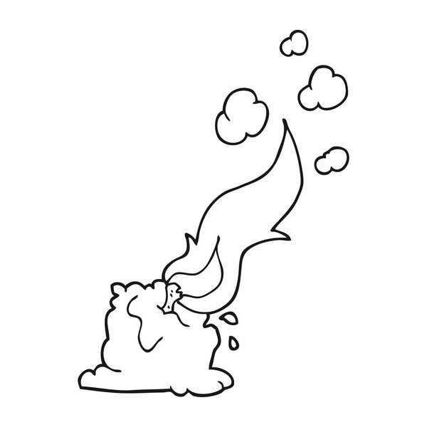 черно-белая горящая свеча
