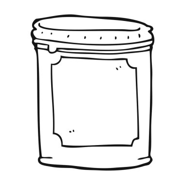 siyah beyaz çizgi film reçel