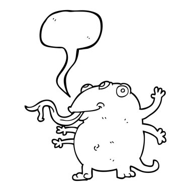 konuşma balonu çizgi film yabancı