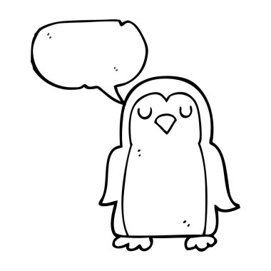 konuşma balonu karikatür Noel robin