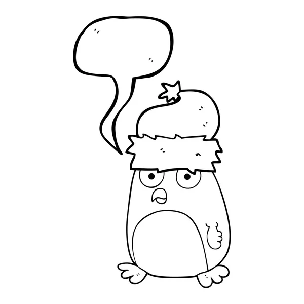 Пингвин-мультяшка — стоковый вектор