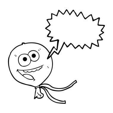 konuşma kabarcık karikatür balon