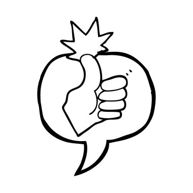 konuşma kabarcık karikatür Yaşasın