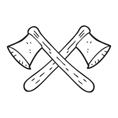 siyah beyaz çizgi film çapraz eksen