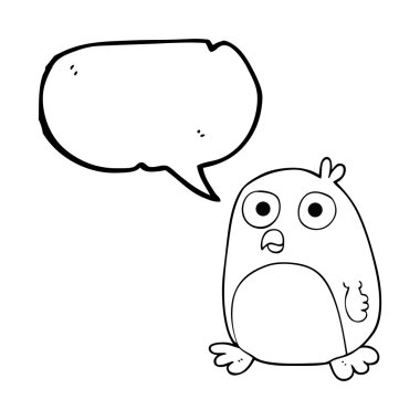 konuşma balonu karikatür Noel robin