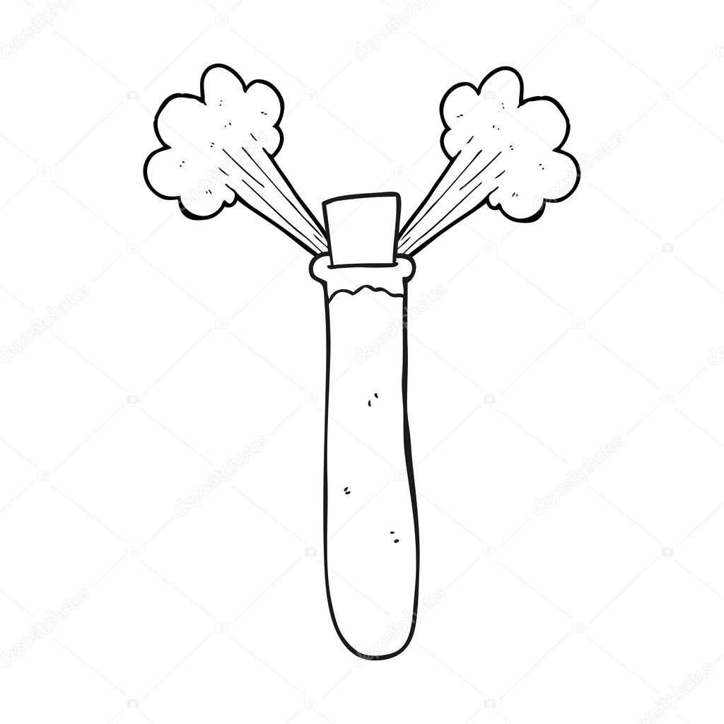 prodotti chimici bianco e nero fumetto — Vettoriali Stock Disegnato a mano libera prodotti chimici bianco e nero fumetto — Vettoriali di lineartestpilot Trova immagini simili