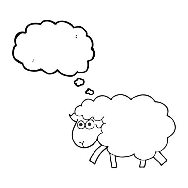 kabarcık karikatür çamurlu koyun sanıyordum