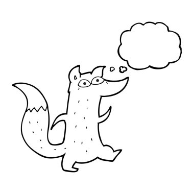 kabarcık karikatür şirin kurt sanıyordum