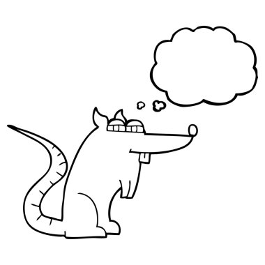 kabarcık karikatür kötü sıçan sanıyordum