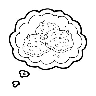 kabarcık karikatür çikolatalı kurabiye sanıyordum