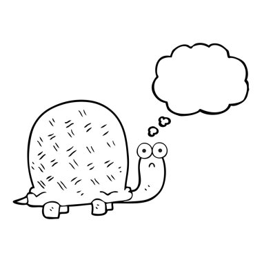 kabarcık karikatür üzgün kaplumbağa sanıyordum