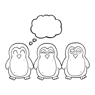 kabarcık karikatür Noel robins el ele tutuşarak sanıyordum