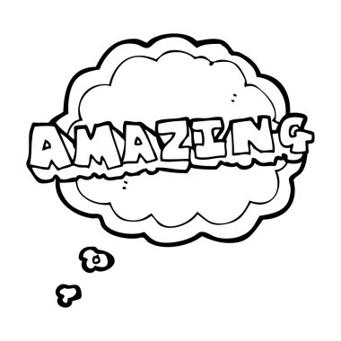 kabarcık karikatür şaşırtıcı kelime sanıyordum