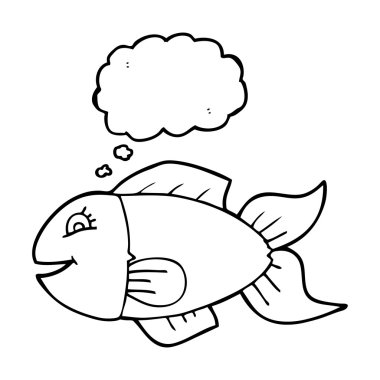 kabarcık karikatür balık sanıyordum