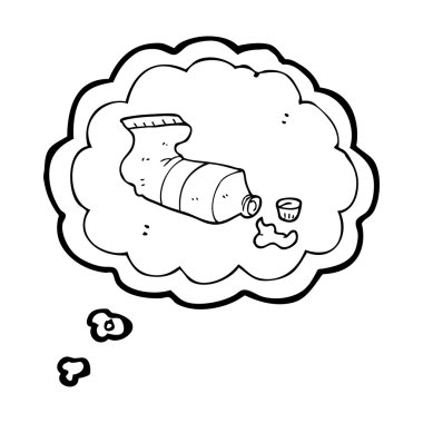 macununu düşünce kabarcık karikatür sıkılmış