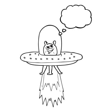 kabarcık karikatür uzaylı sanmıştım