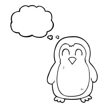 düşünce kabarcık karikatür kuş