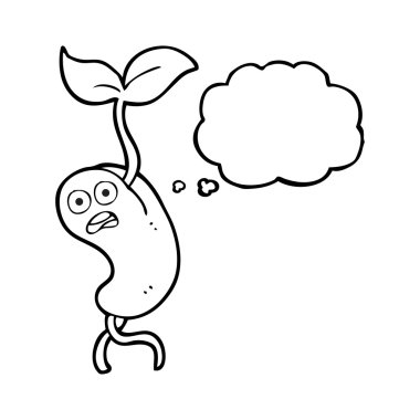 tohum çimlenme kabarcık karikatür sanıyordum