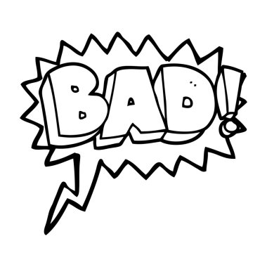 konuşma kabarcık karikatür hatalı sembol