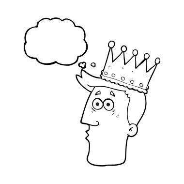 kabarcık karikatür kings kafa sanıyordum