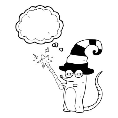 kabarcık karikatür sihirli cadı fare sanıyordum