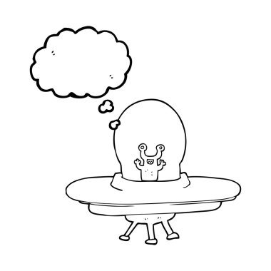 kabarcık karikatür uzay gemisi sanıyordum