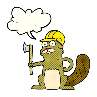 çizgi roman konuşma kabarcık karikatür kunduz