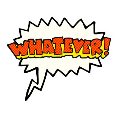 çizgi roman konuşma balonu karikatür ne olursa olsun! Not