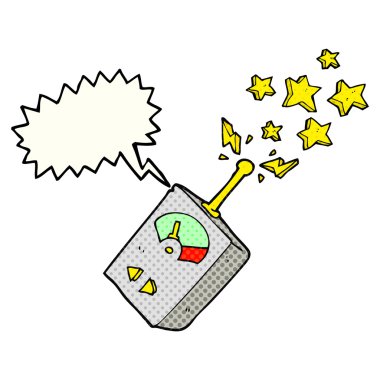 çizgi roman konuşma kabarcık karikatür bilimsel ekipman